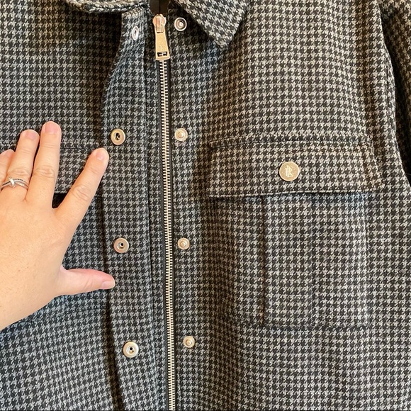 LAUREN RALPH LAUREN Houndstooth Dress Jacket Blazer NWOT - Picture 6 of 11